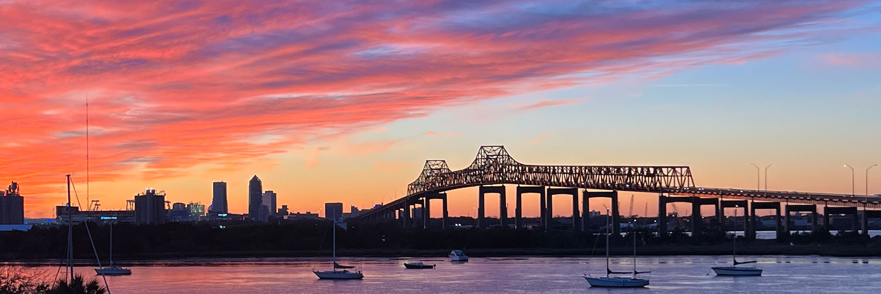 Matthews Bridge In Jax