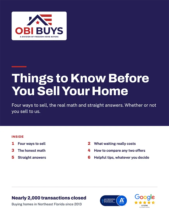 Things to Know Before You Sell Your Home guide cover