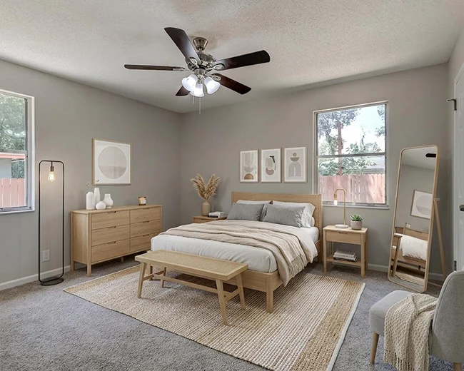 Riverview Home Bedroom After Photo